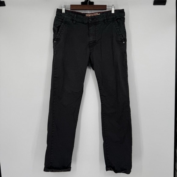 Iron and Resin Other - Iron & Resin Pants Mens 33 Chino Workwear Straight Leg Twill USA Black Wash